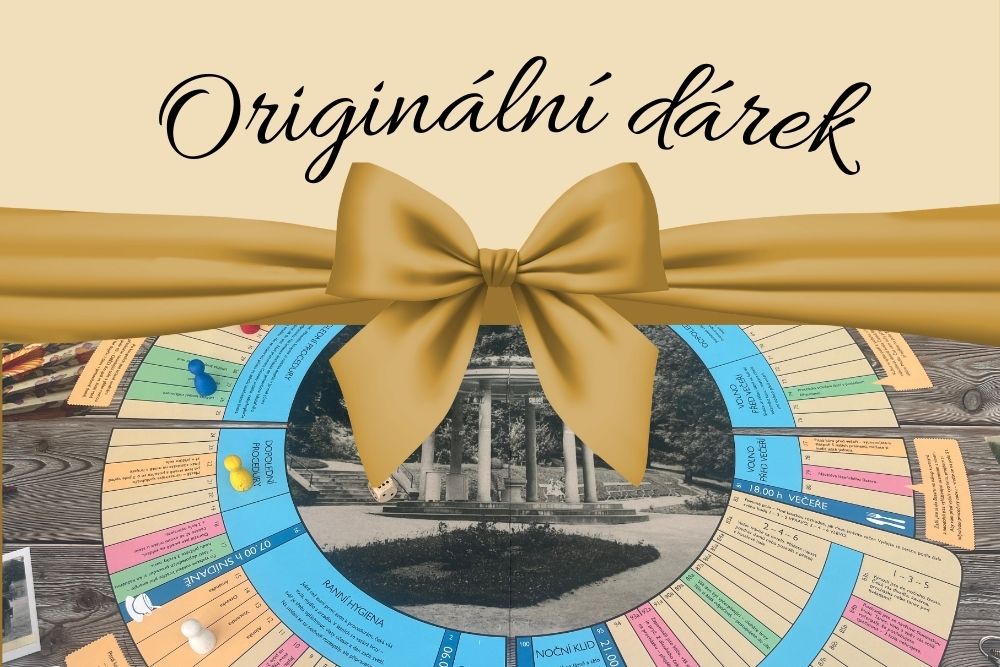 Originální dárek - stolní hra z Luhačovic Originální dárek - stolní hra z Luhačovic