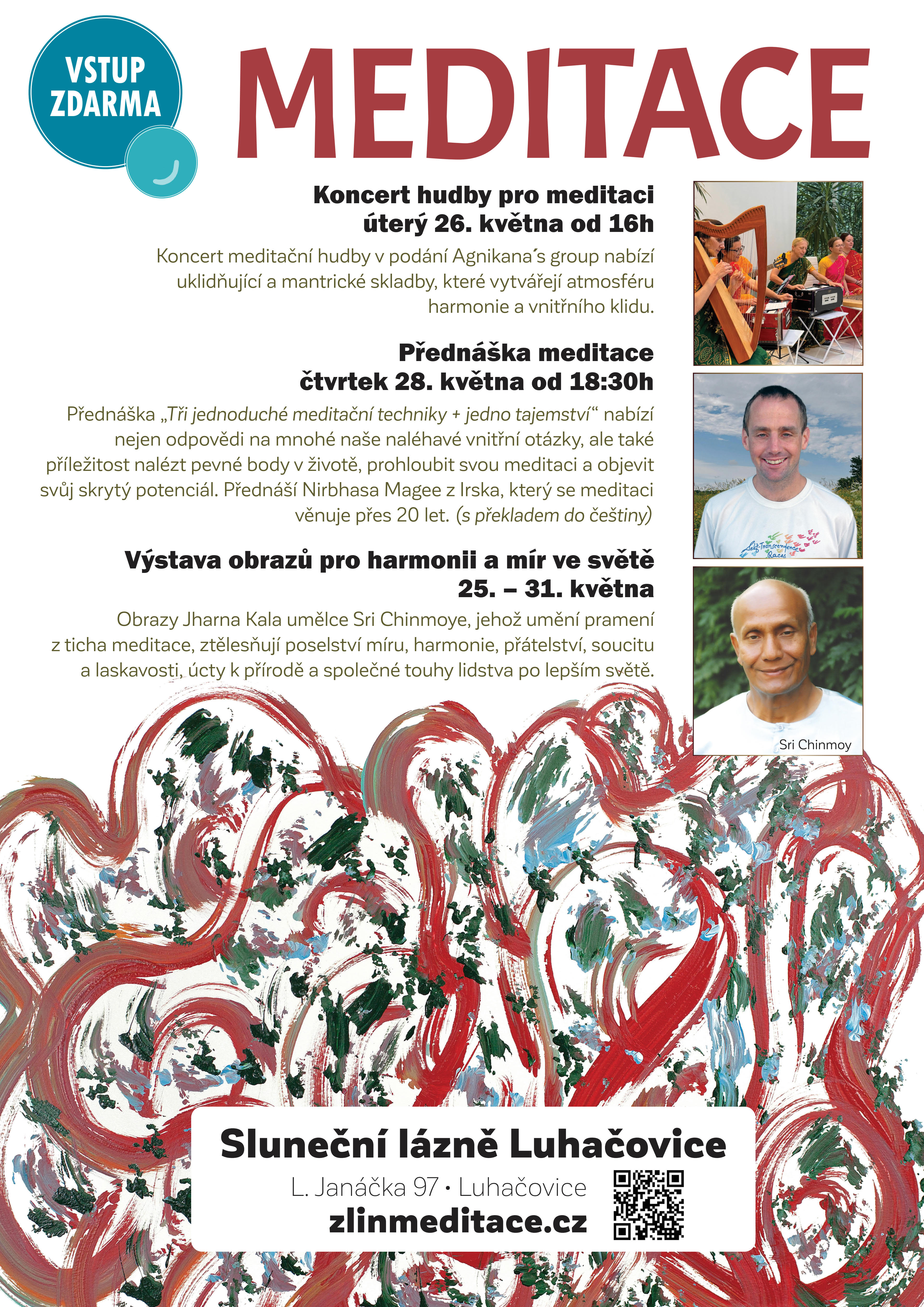 plakát meditace