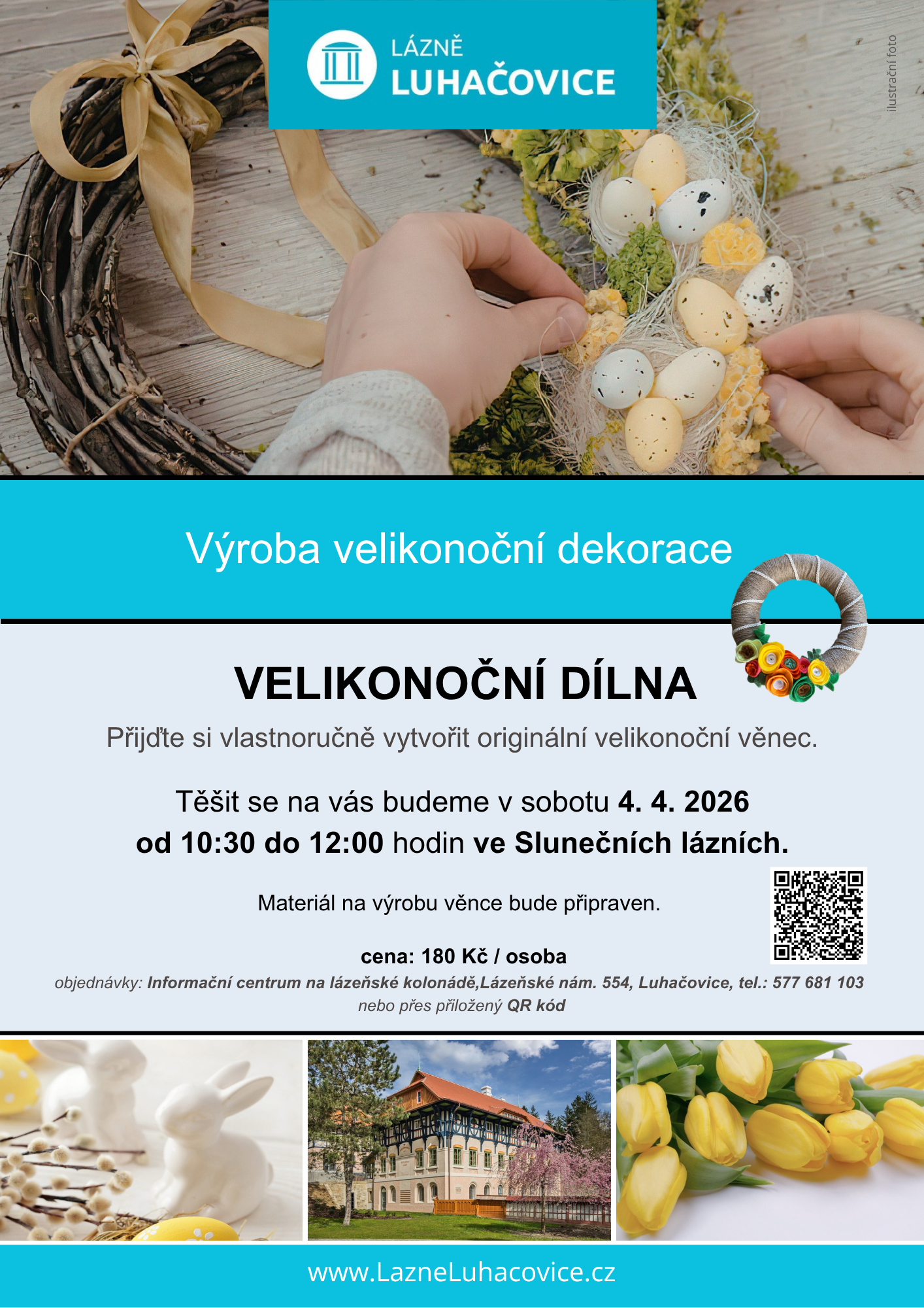 plakát velikonoční dílna