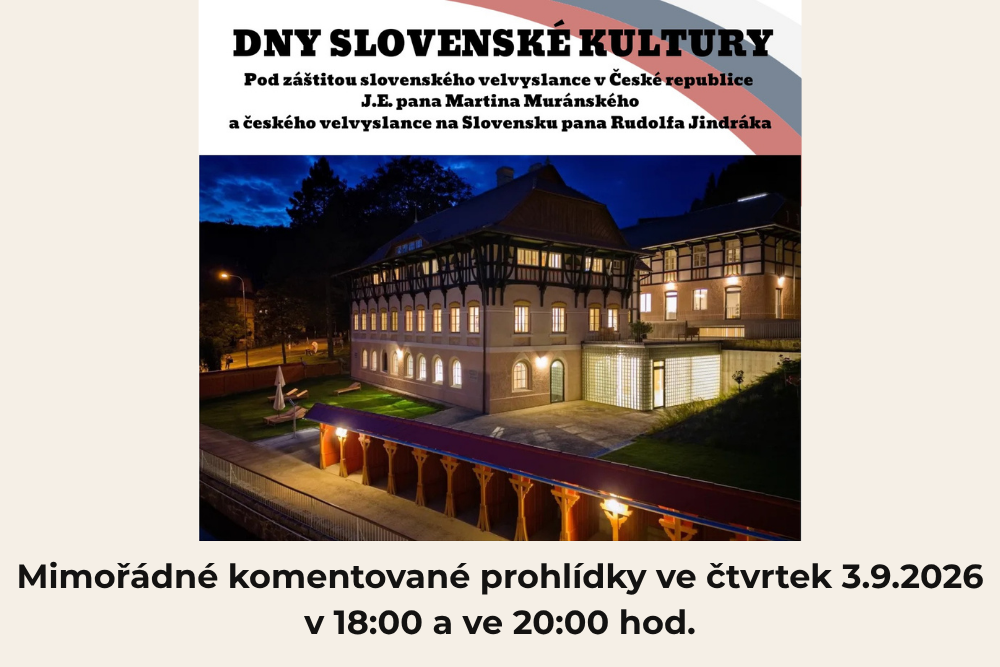 komentované prohlídky v rámci Dnů slovenské kultury