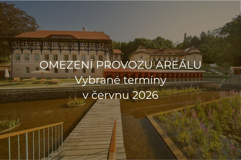 omezení provozu areálu Slunečních lázní